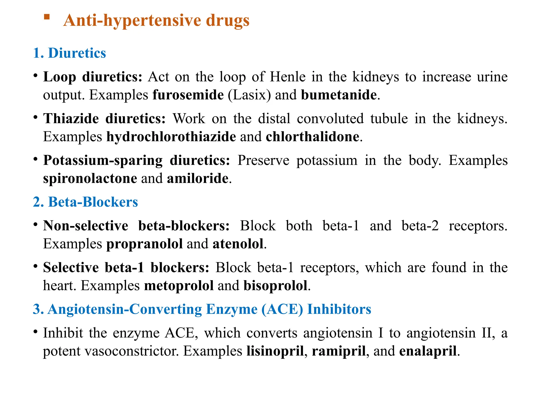 Pharmacology-II Unit-I. Pharmacology of Drugs Acting on Cardio Vascular ...