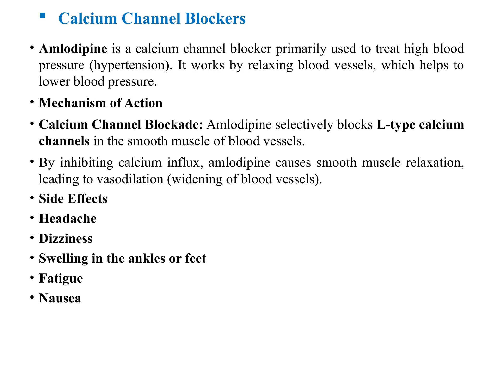 Pharmacology-II Unit-I. Pharmacology of Drugs Acting on Cardio Vascular ...