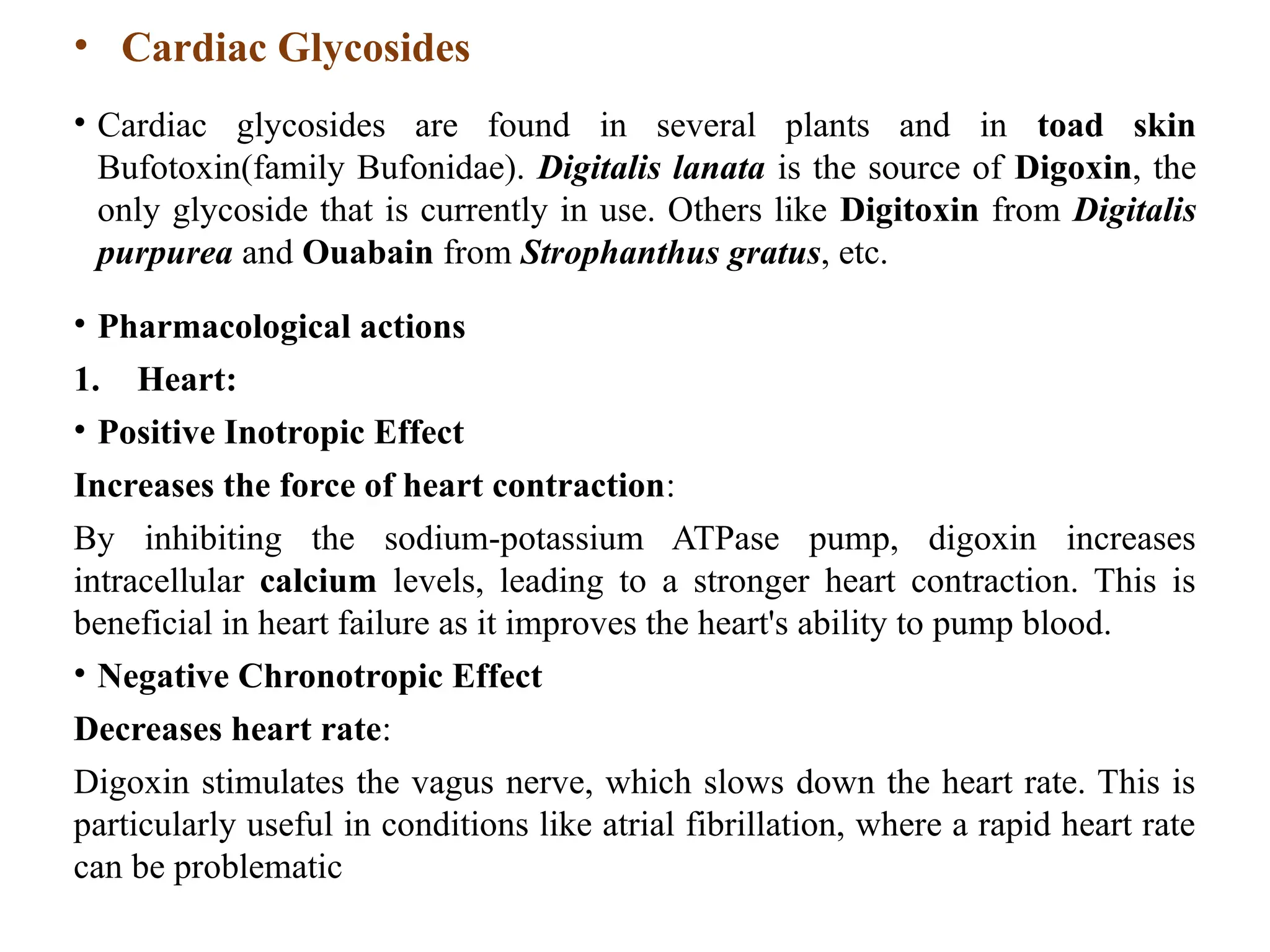 Pharmacology-II Unit-I. Pharmacology of Drugs Acting on Cardio Vascular ...