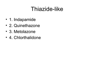 NurseReview.Org Pharmacology - Kidney Drugs | PPT