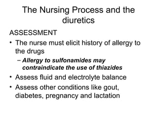 NurseReview.Org Pharmacology - Kidney Drugs | PPT