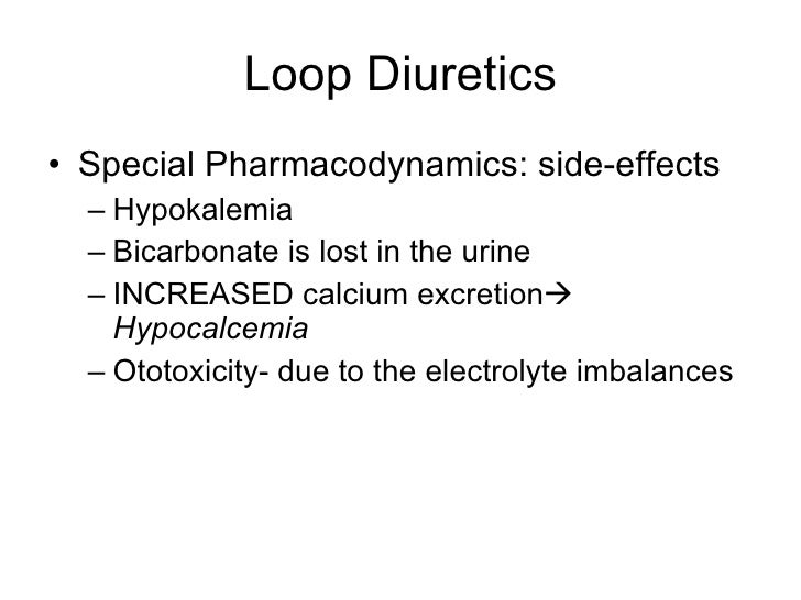 Pharmacology Kidney Drugs
