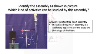 Pharmacology Experiment based Questions For D. Pharm | PPTX