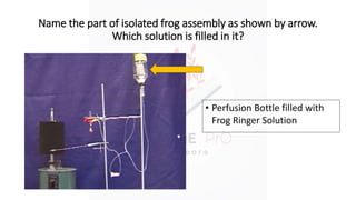 Pharmacology Experiment based Questions For D. Pharm | PPTX