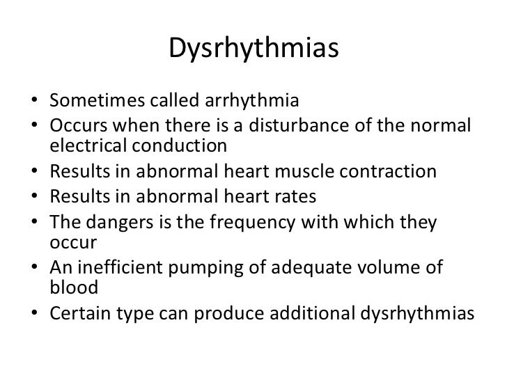Pharmacology dysrhythmias 2