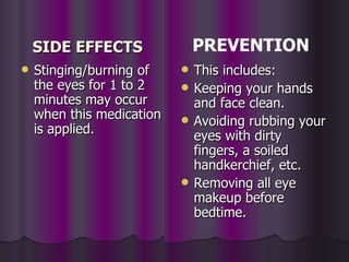 Pharmacology eye disorders | PPT