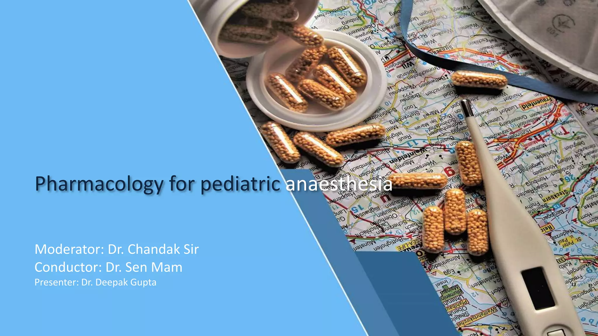 Pharmacology for pediatric anaesthesia [autosaved] | PPTX