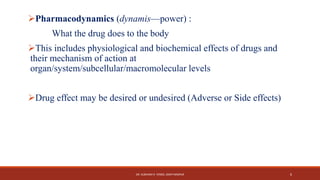 Pharmacology I Introduction to General Pharmacology | PPTX