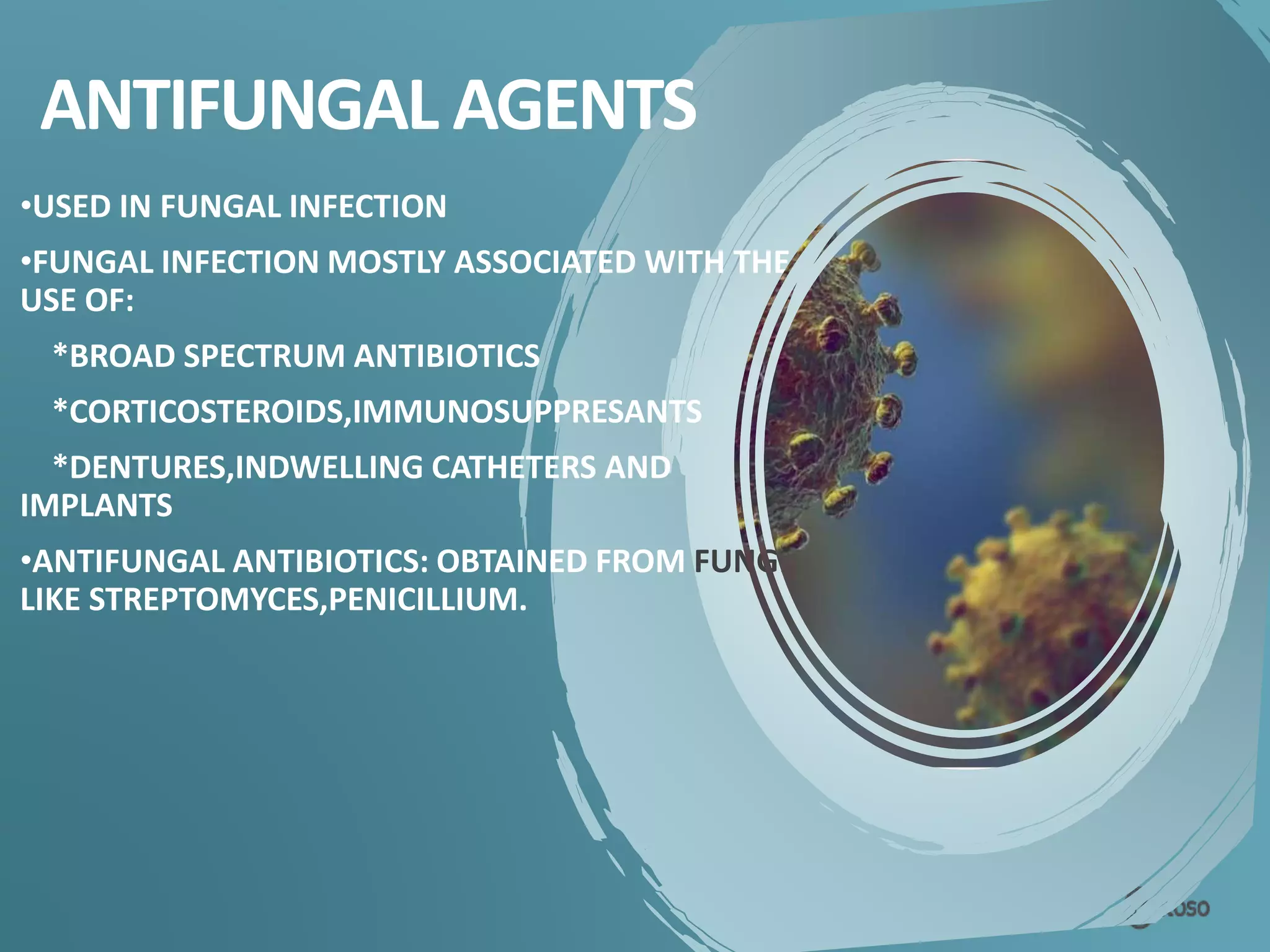 Pharmacology of antiviral and antifungal | PPTX