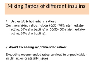 Insulin Ration pharmacology of Diabetes mellitus drugs recent.ppt