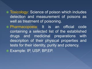 Pharmacology slides final | PPTX
