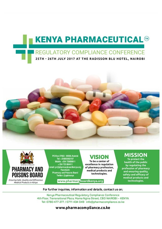 Kenya Pharmaceutical Regulatory Compliance Conference