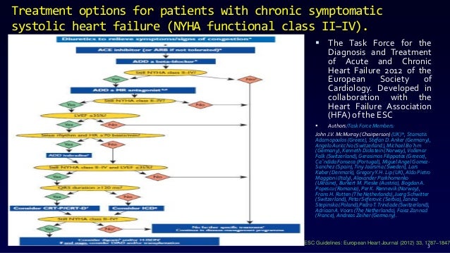 Pharmacotherapy in Chronical Systolic Heart Failure