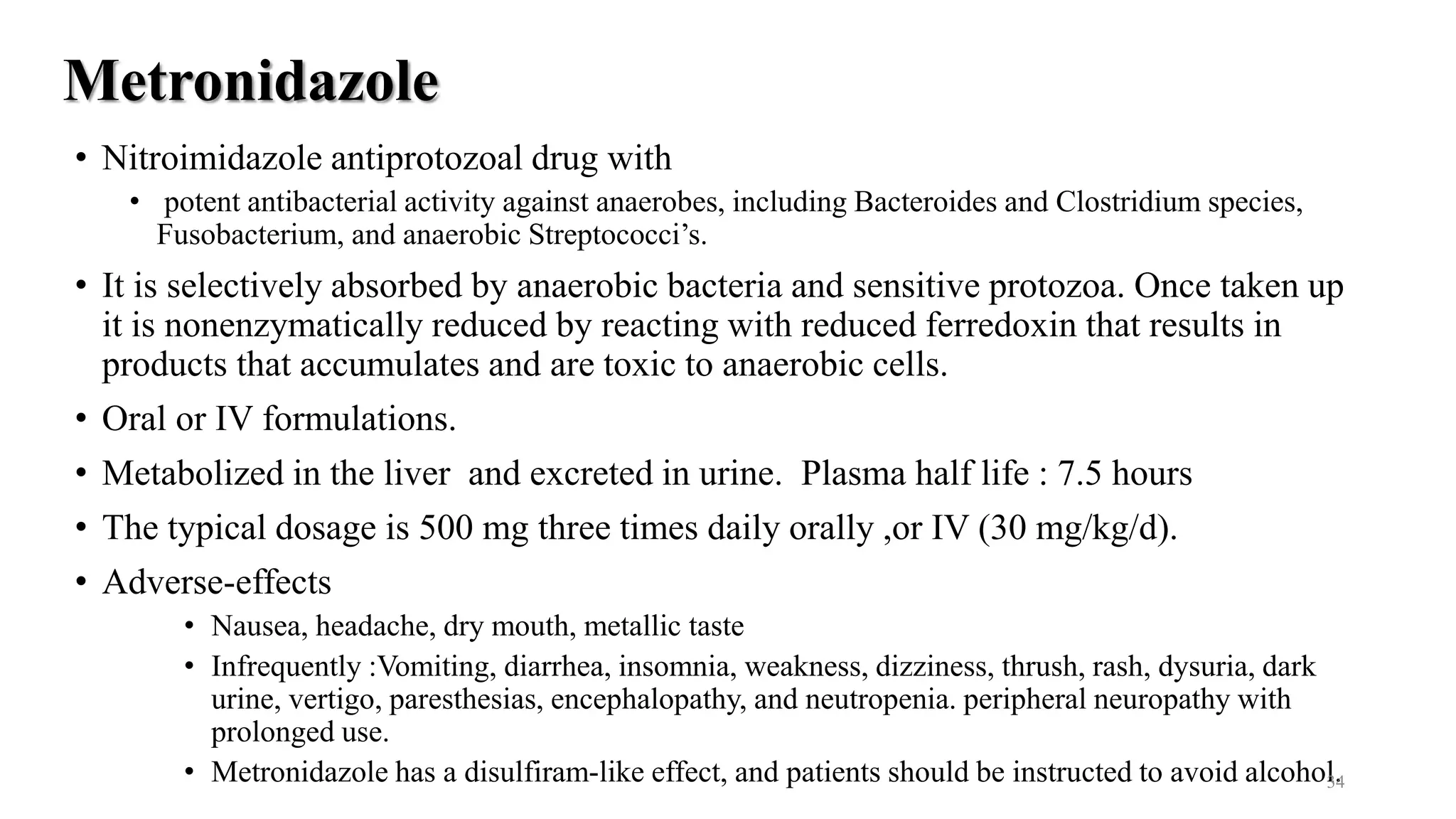 Is alcohol consumption allowed during and after treatment with Flagyl ...