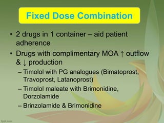 Pharmacotherapy Of Glaucoma PPTX pharmacotherapy-of-glaucoma-pptx