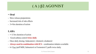 Pharmacotherapy of Bronchial Asthma Dr. Prerana.pptx
