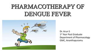 Dr. Arun S
1st Year Post Graduate
Department of Pharmacology
GMC, Ananthapuramu
 