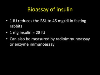 Biosynthesis  of insulin PreproinsulinProinsulinInsulin