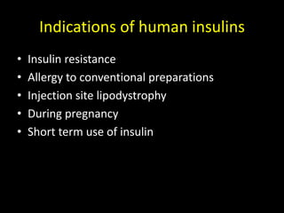 Actions of insulin Metabolic:  carbohydrate, lipid , protein, electrolyteVascular Anti-inflammatory FibrinolyticGrowth Steroidogenesis