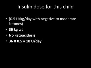 Insulin LisproProduced by Inversing proline at B28 with lysine at B29. Forms weak hexamers , dissociate rapidly Needs to be injected immediately before, during or even after meals Better control of meal time glycemia & lower incidence of PP hypoglycemia 