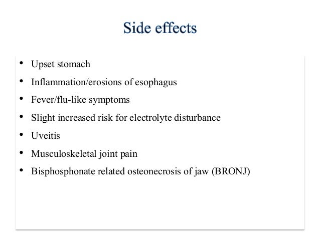 Side Effects Of Stopping Evista