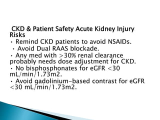 Pharmacotherapy of renal failure | PPTX