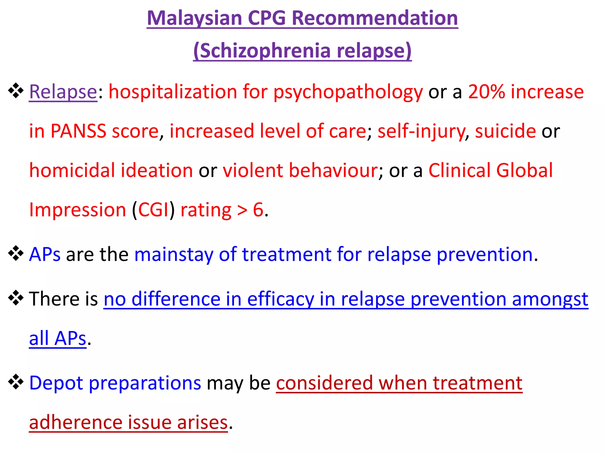 PHARMACOTHERAPY POINTERS FOR SCHIZOPHRENIA [MALAYSIAN CPGs].pdf