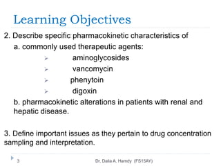 Pharmacokinetics and Pharmacodynamics Applications in Pharmacotherapy ...