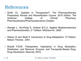 Pharmacokinetics and Pharmacodynamics Applications in Pharmacotherapy ...
