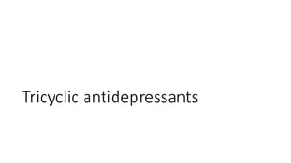 Pharmacotherapy of depression