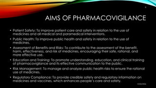 Paramedical Risk Comprehensive Overview of Pharmacovigilance and Its Role in Ayurveda | PPTX