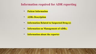 Pharmacovigilance and ADR Reporting.pptx