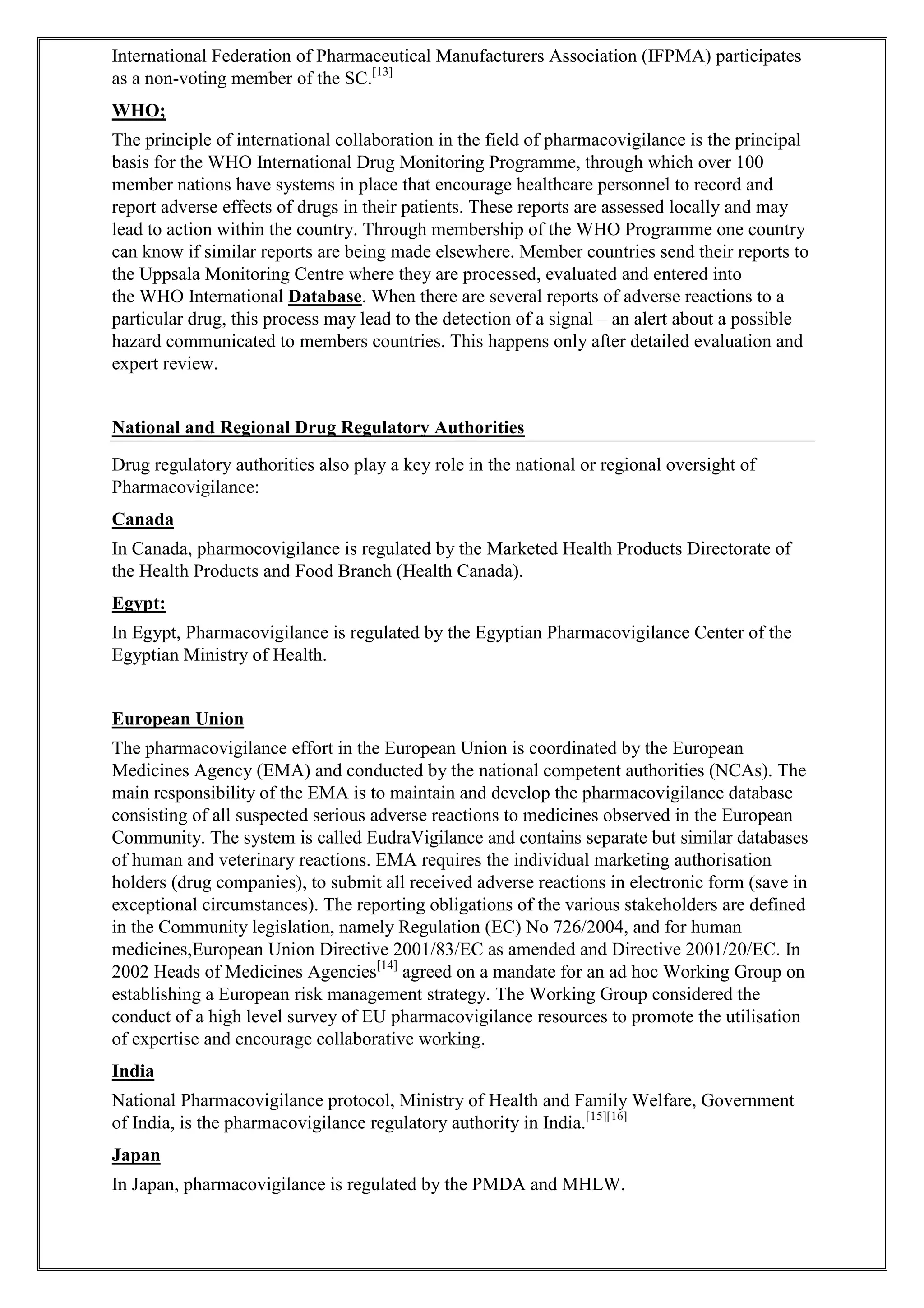 Pharmacovigilance pdf | PDF