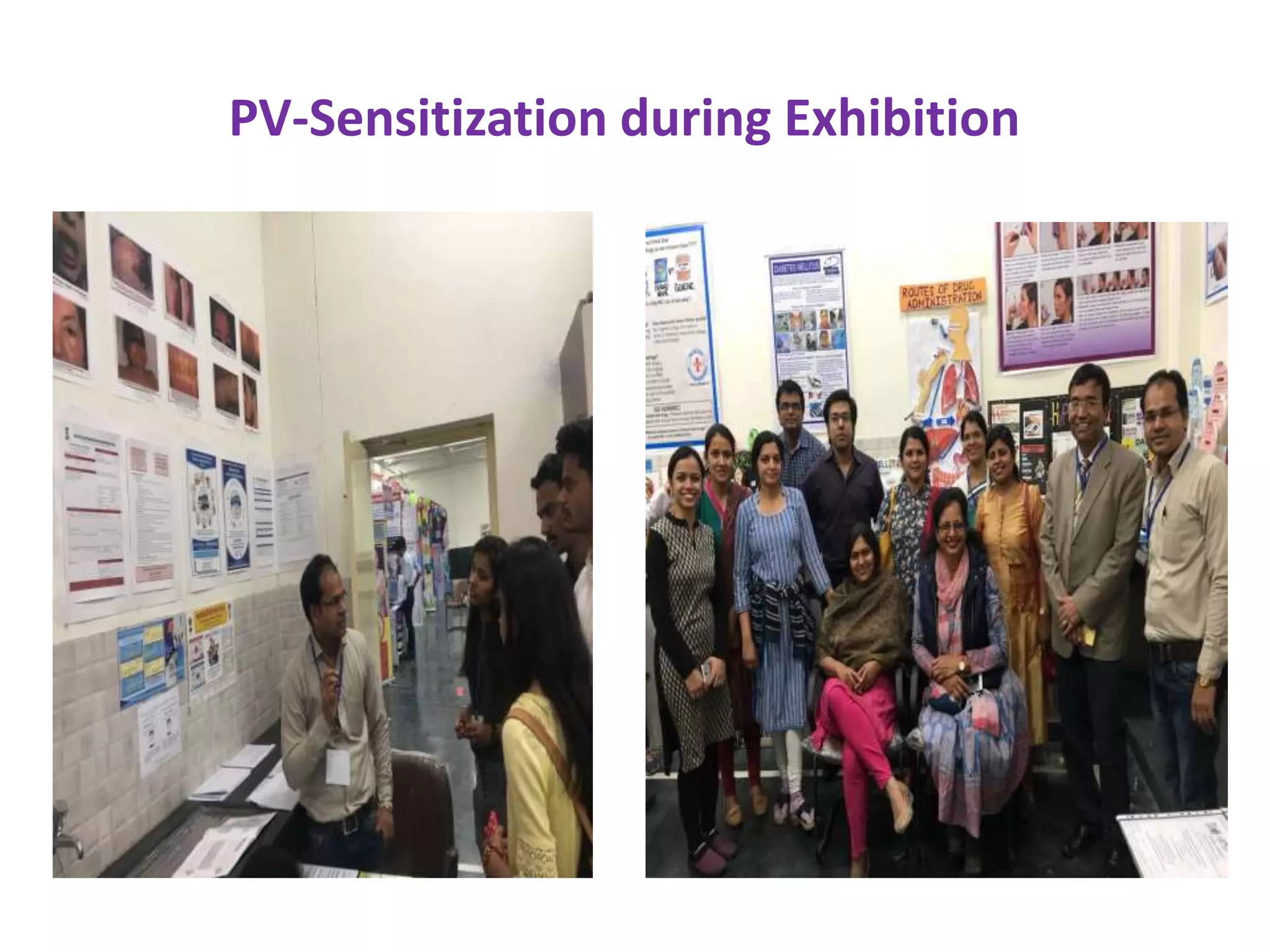 PV-Sensitization during Exhibition
 