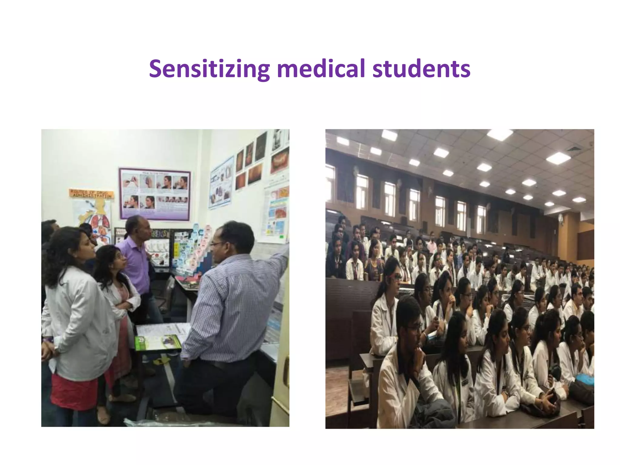 Sensitizing medical students
 