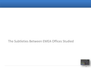 The Subtleties Between EMEA Offices Studied




                                              - 17 -
 