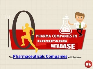 Top Pharmaceuticals Companieswith Kompass
 