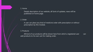 Pharmacy management system | PPTX