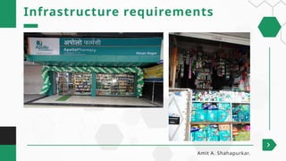 Infrastructure requirements
Amit A. Shahapurkar.
 