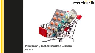 Pharmacy Retail Market – India
July 2017
Insert Cover Image using Slide Master View
Do not change the aspect ratio or distort the image.
 