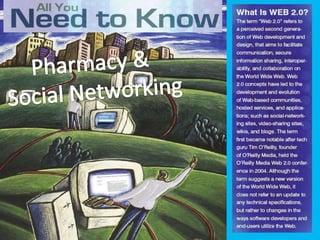 Pharmacy &  Social Networking 