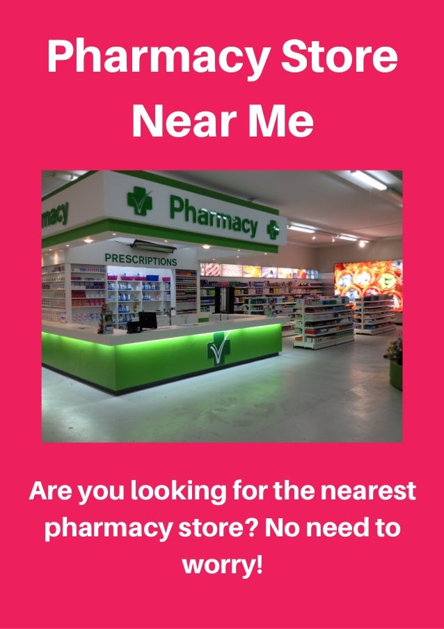 Pharmacy store near me