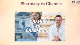 Pharmacy vs Chemist
 