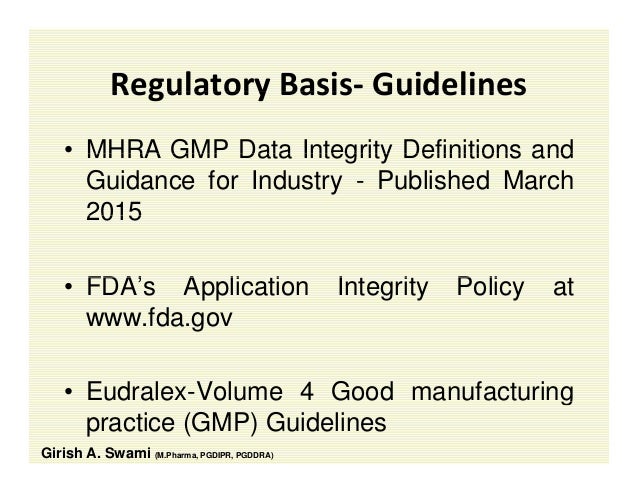 ComplianceOnline Dictionary - Application Integrity Policy (AIP) fda application integrity policy