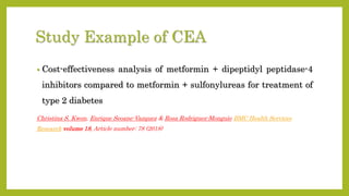 Pharmacoeconomics | PPTX