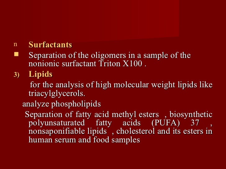 Determination Of Free Fatty Acids In Foods Determination Of Free Fatty Acids In Foods