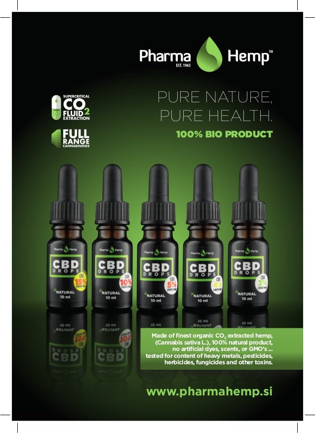 Pharmahemp Cbd Olii E Gocce Catalogo Prodotti Naturali Al 100 Senz