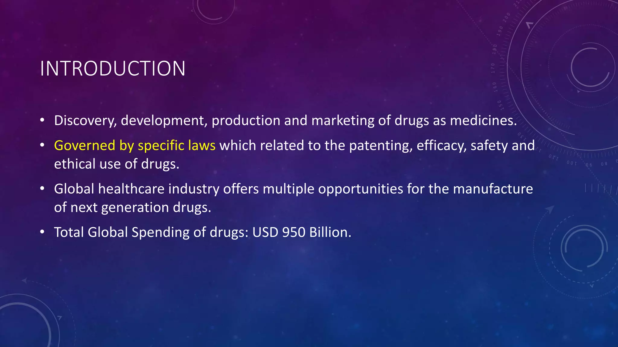 An Overview Of The Pharmaceutical Industry Pptx