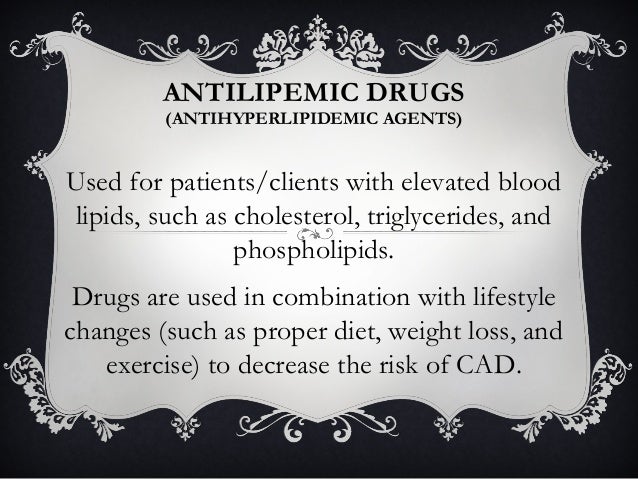 antilipemic