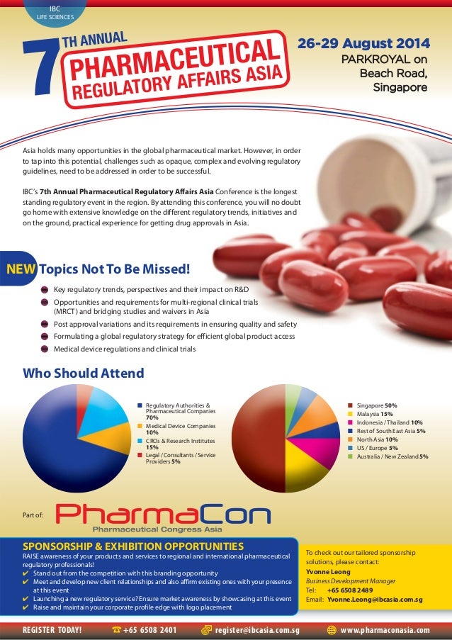 Pharmaceutical Regulatory Affairs Asia 2014